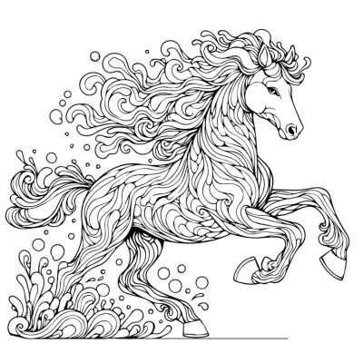 Cheval de l'eau