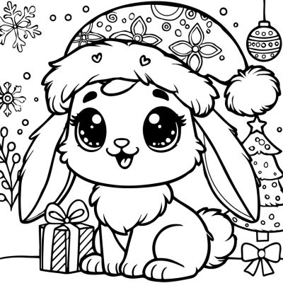 Lapin de Noël