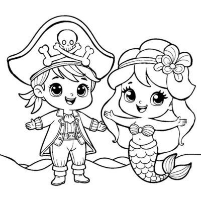 Le pirate et la sirène