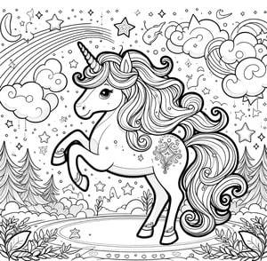 licorne des étoiles