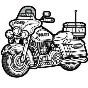 moto de police