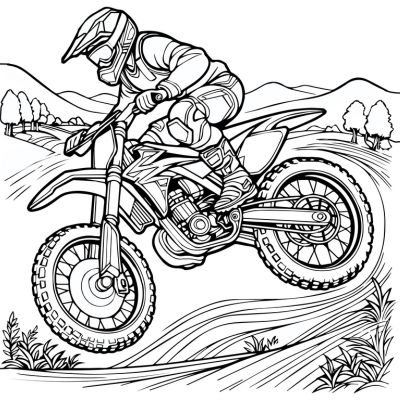 saut de motocross