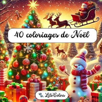 Livre de coloriage Noël